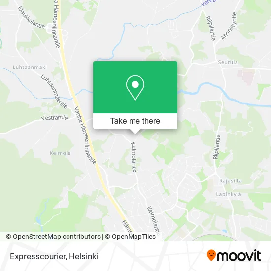 Expresscourier map