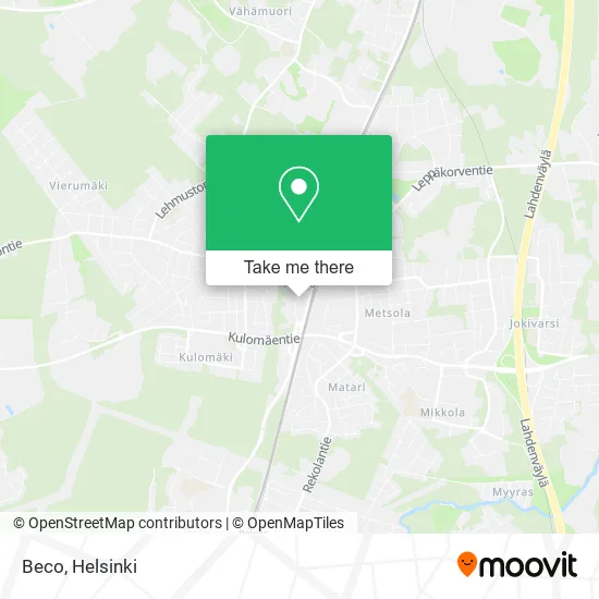 Beco map