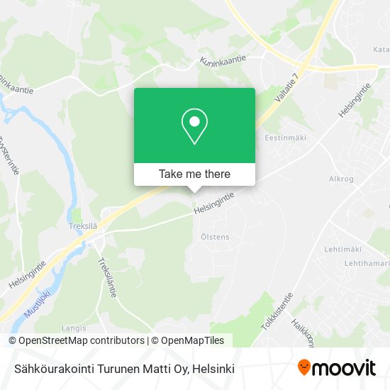 Sähköurakointi Turunen Matti Oy map