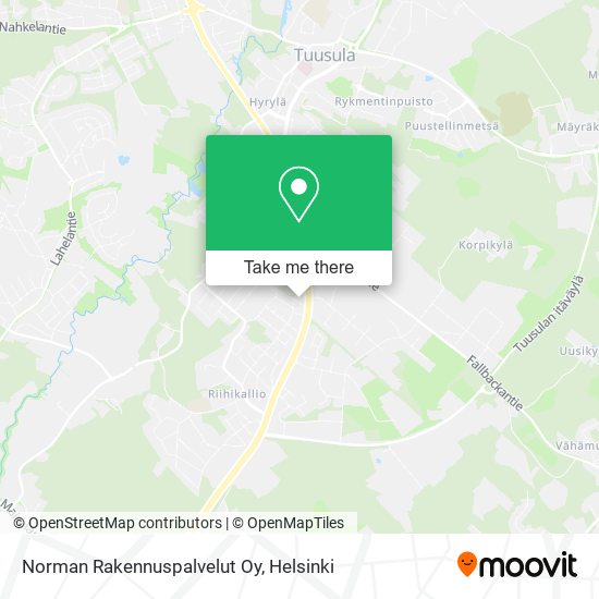 Norman Rakennuspalvelut Oy map