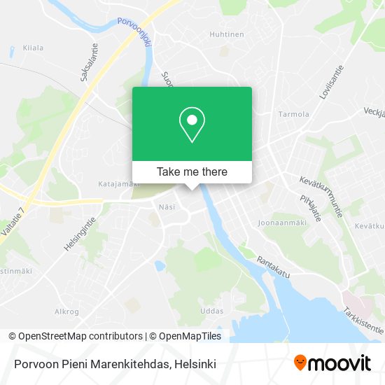 Porvoon Pieni Marenkitehdas map