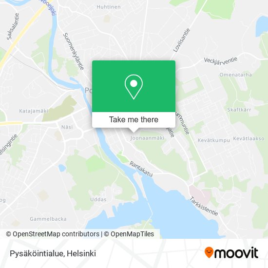 Pysäköintialue map