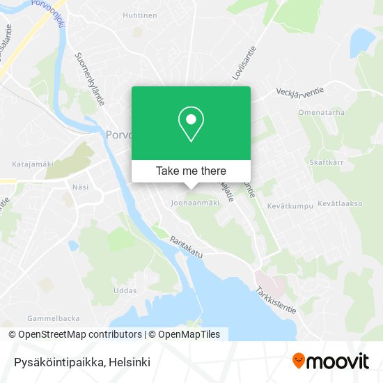 Pysäköintipaikka map