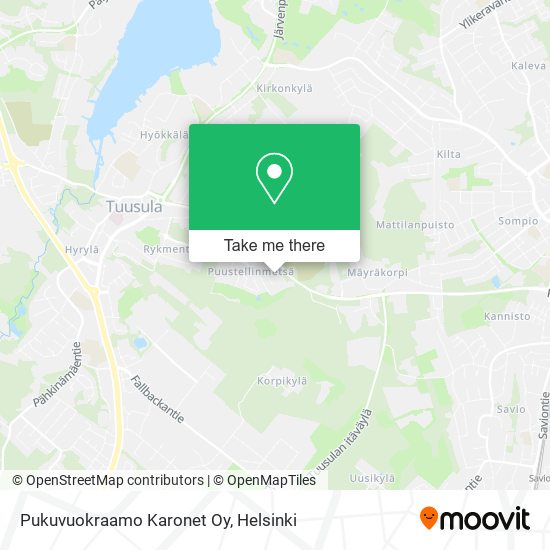 Pukuvuokraamo Karonet Oy map