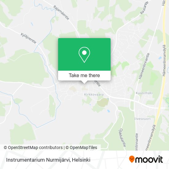 Instrumentarium Nurmijärvi map