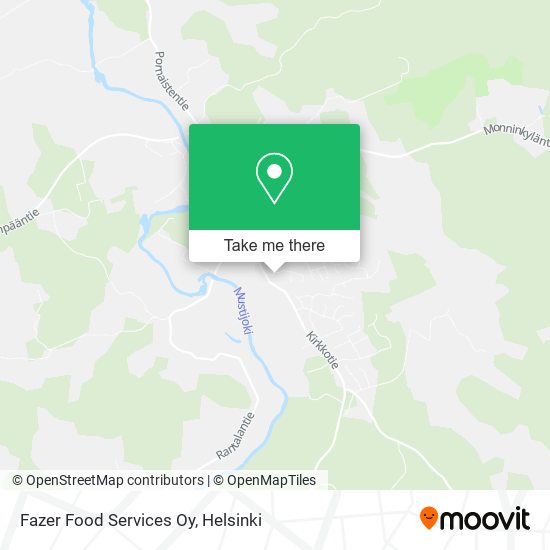 Fazer Food Services Oy map