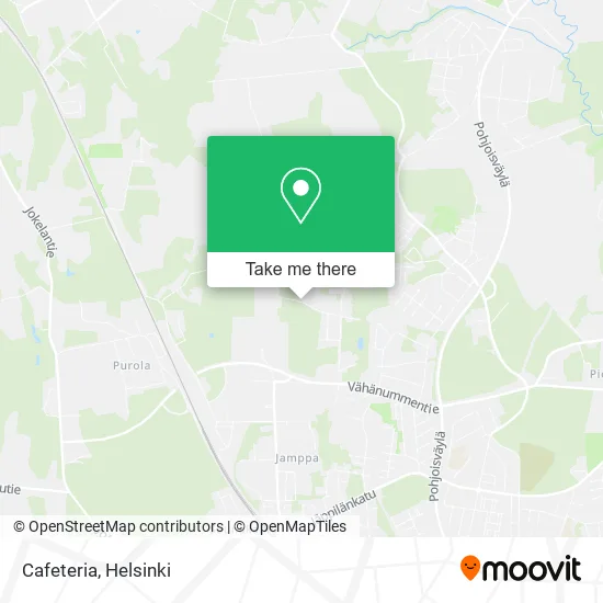 Cafeteria map