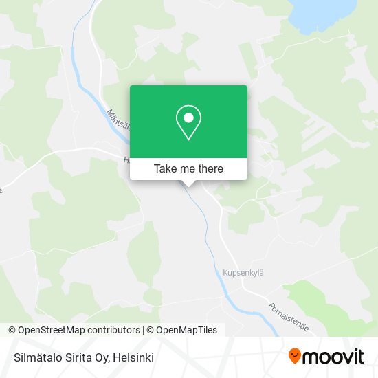 Silmätalo Sirita Oy map
