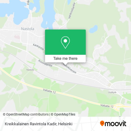 Kreikkalainen Ravintola Kadir map