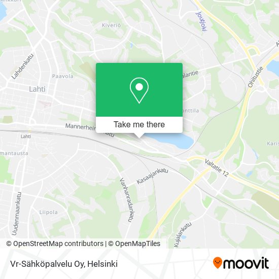 Vr-Sähköpalvelu Oy map