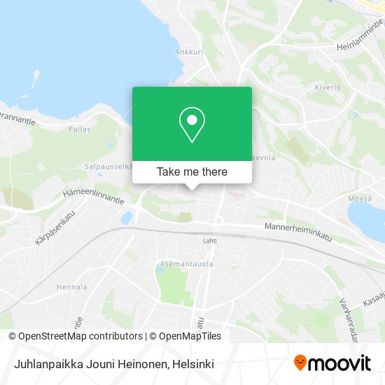 Juhlanpaikka Jouni Heinonen map