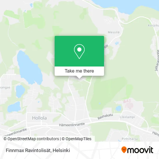 Finnmax Ravintolisät map