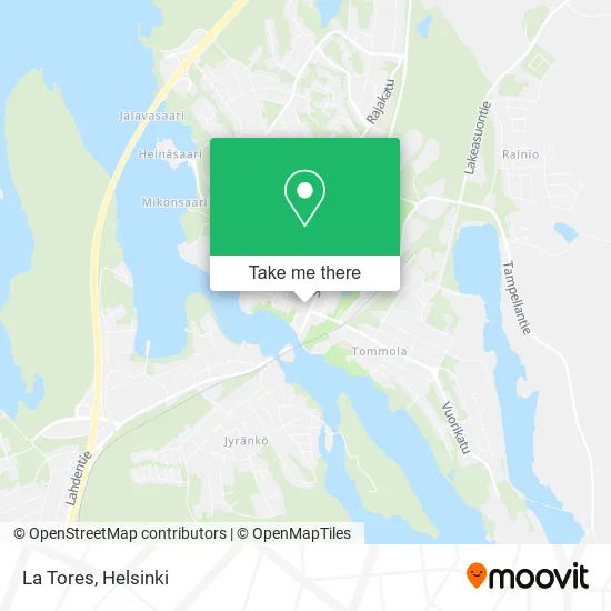 La Tores map