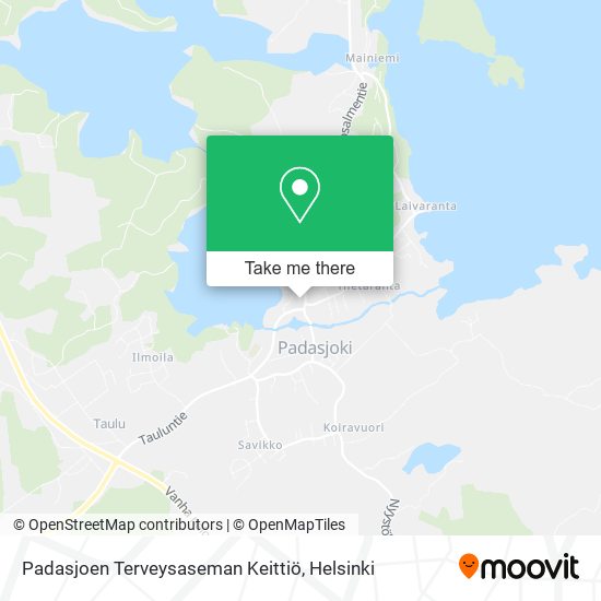 Padasjoen Terveysaseman Keittiö map