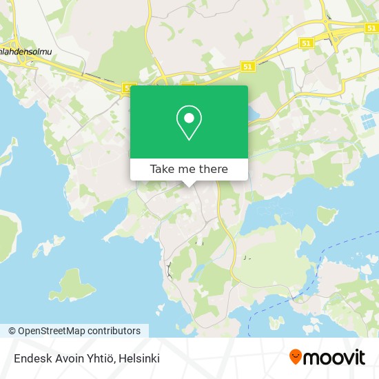 Endesk Avoin Yhtiö map