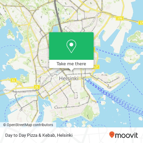 Day to Day Pizza & Kebab map