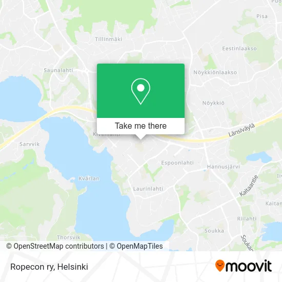 Ropecon Association map