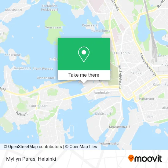 Myllyn Paras map