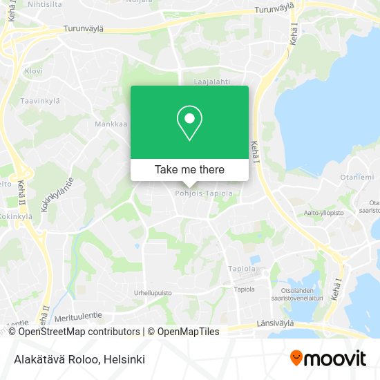 Alakätävä Roloo map