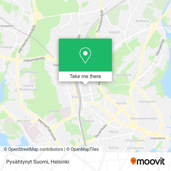 Pysähtynyt Suomi map