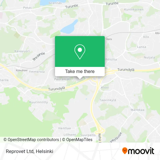 Reprovet Ltd map