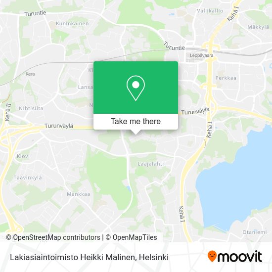 Lakiasiaintoimisto Heikki Malinen map