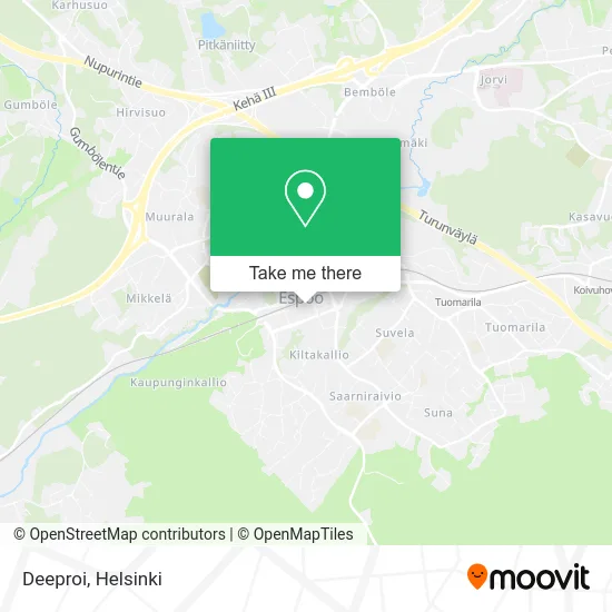 Deeproi map