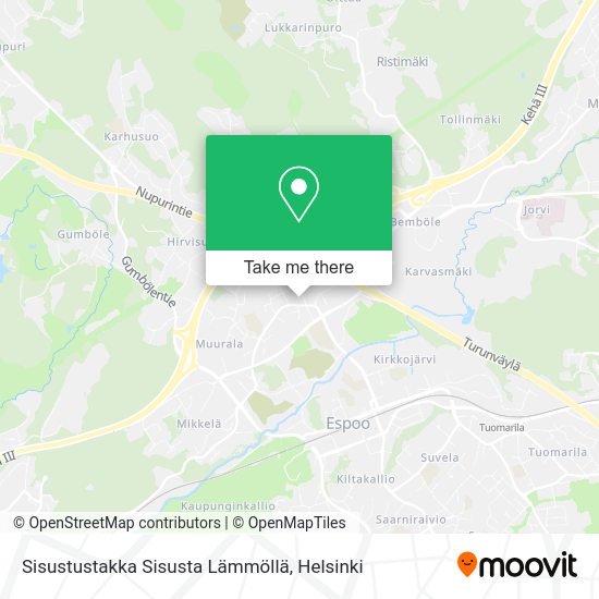 Sisustustakka Sisusta Lämmöllä map