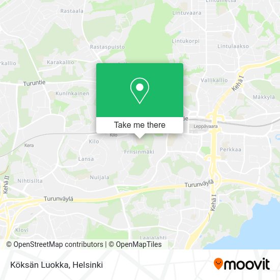 Köksän Luokka map