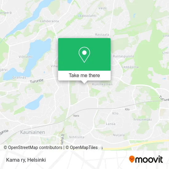 Kama ry map