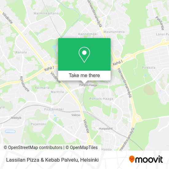 Lassilan Pizza & Kebab Palvelu map
