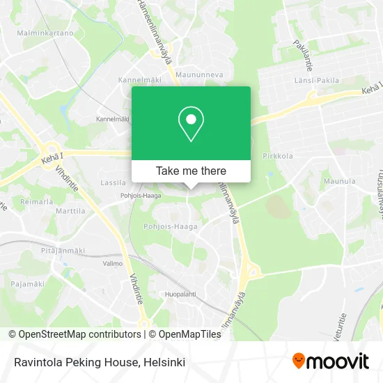 Peking House Restaurant map