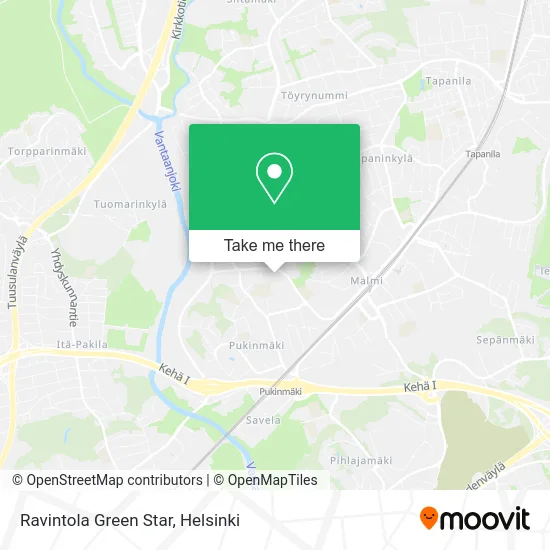 Green Star Restaurant map