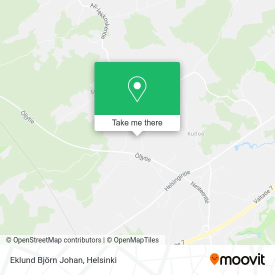 Eklund Björn Johan map