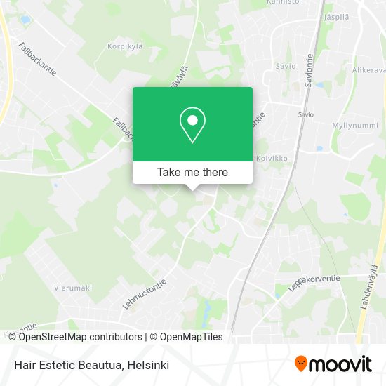 Hair Estetic Beautua map