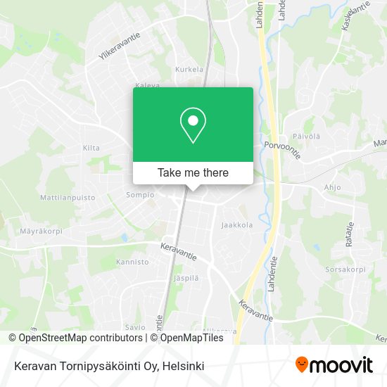 Keravan Tornipysäköinti Oy map