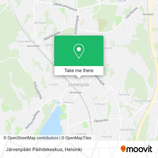 Järvenpään Päihdekeskus map