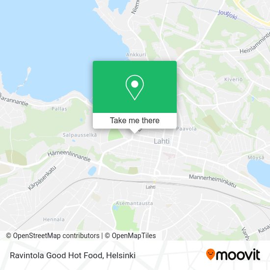 Ravintola Good Hot Food map