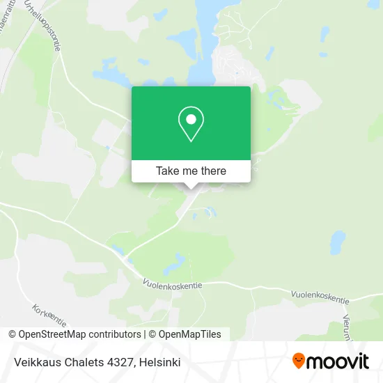 Veikkaus Chalets 4327 map