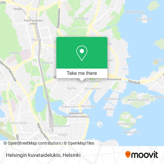 Helsingin kuvataidelukio map
