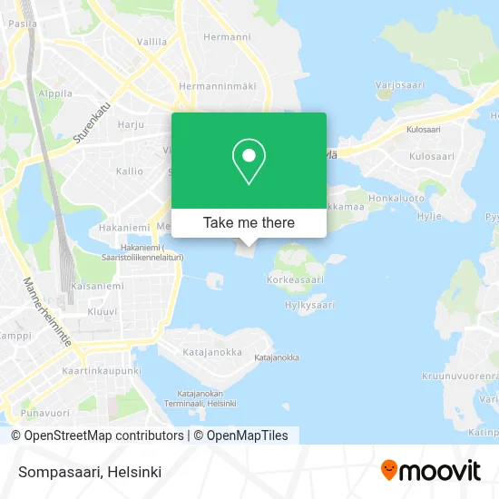 Sompasaari map