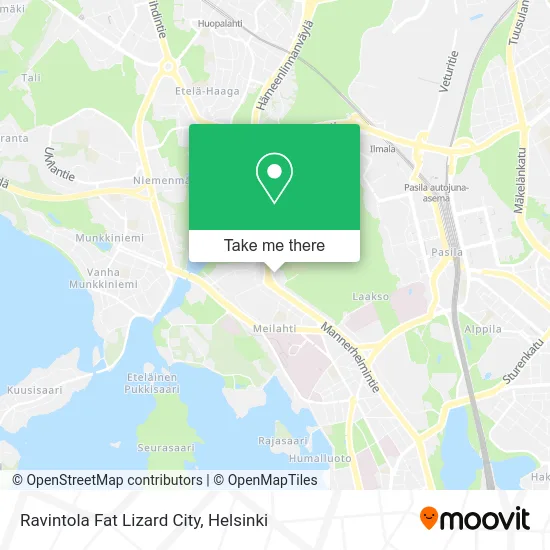 Fat Lizard City Restaurant map