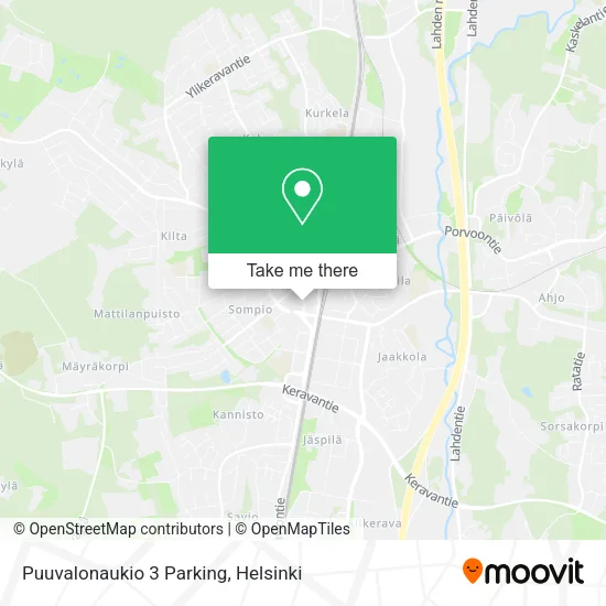 Puuvalonaukio 3 Parking map