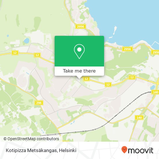 Kotipizza Metsäkangas map