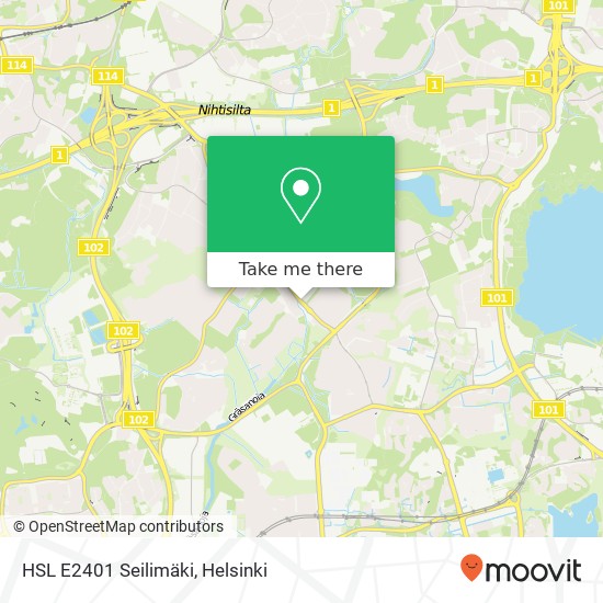 HSL E2401 Seilimäki map