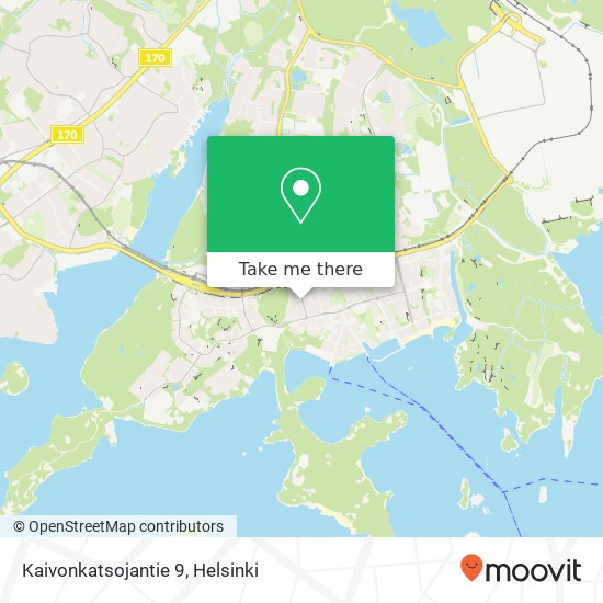 Kaivonkatsojantie 9 map