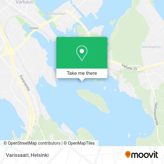 Varissaari map