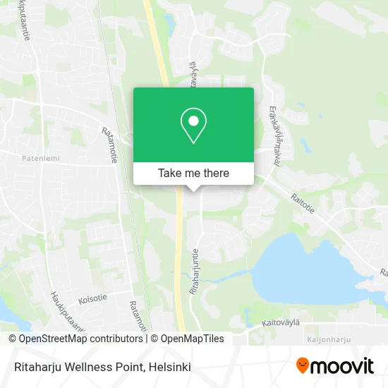 Ritaharju Wellness Point map