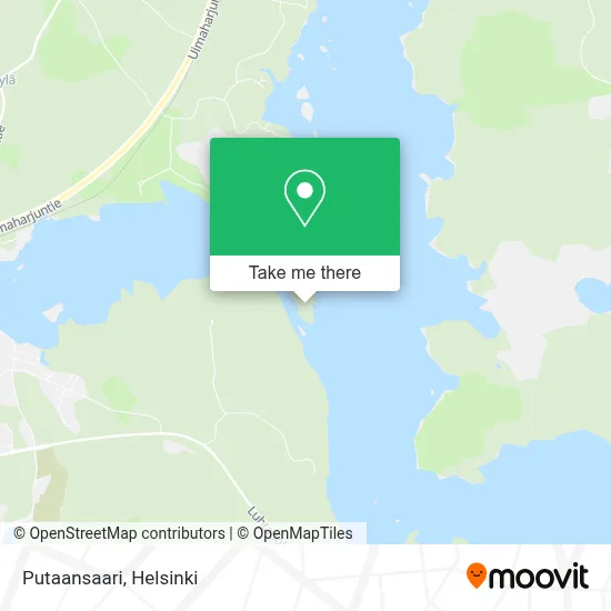 Putaansaari map
