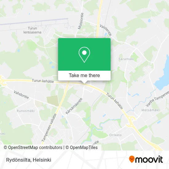 Rydönsilta map